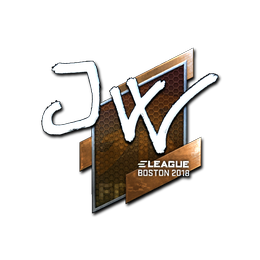 Sticker | JW (Foil) | Boston 2018