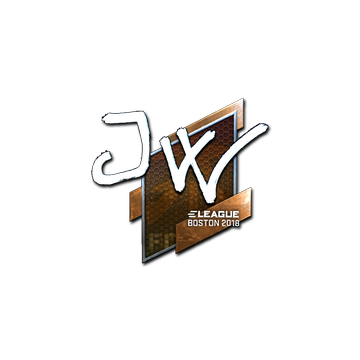 Sticker | JW (Foil) | Boston 2018
