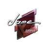 Sticker | Jame (Foil) | Boston 2018