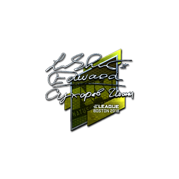 Sticker | Edward (Foil) | Boston 2018