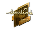 Sticker | devoduvek (Gold) | Boston 2018