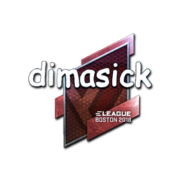 Sticker | dimasick (Foil) | Boston 2018