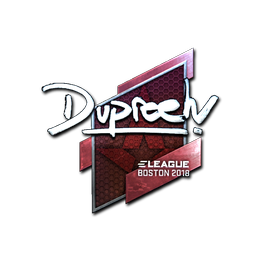 Sticker | dupreeh (Foil) | Boston 2018