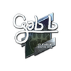 Sticker | gob b (Foil) | Boston 2018