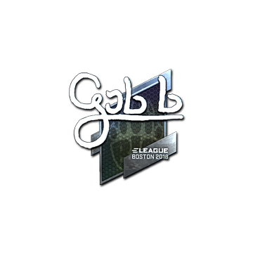 Sticker | gob b (Foil) | Boston 2018