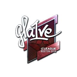 Sticker | gla1ve (Foil) | Boston 2018