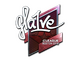 Sticker | gla1ve (Foil) | Boston 2018