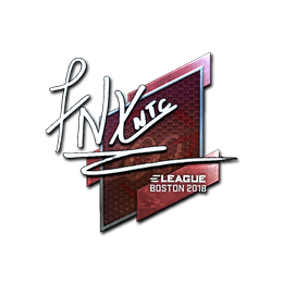 Sticker | fnx (Foil) | Boston 2018