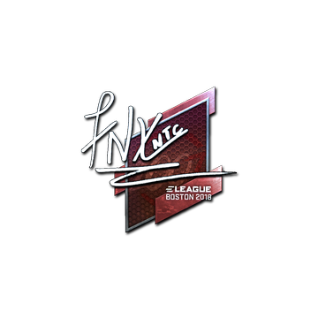 Sticker | fnx (Foil) | Boston 2018