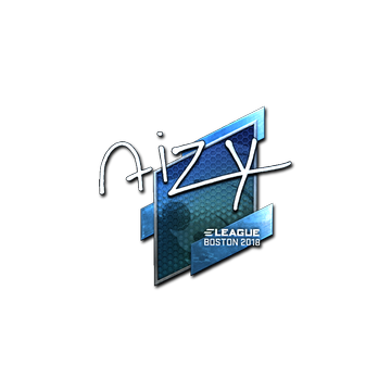 Sticker | aizy (Foil) | Boston 2018