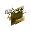 Sticker | autimatic (Gold) | Boston 2018