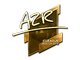 Sticker | AZR (Gold) | Boston 2018