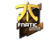 Sticker | Fnatic (Foil) | Boston 2018