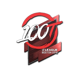 Sticker | 100 Thieves | Boston 2018
