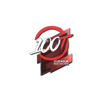 Sticker | 100 Thieves | Boston 2018