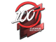 Sticker | 100 Thieves | Boston 2018