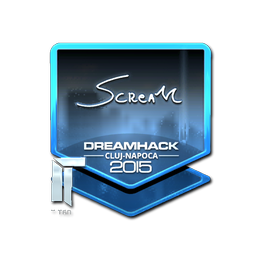 Sticker | ScreaM (Foil) | Cluj-Napoca 2015