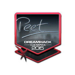 Sticker | peet (Foil) | Cluj-Napoca 2015