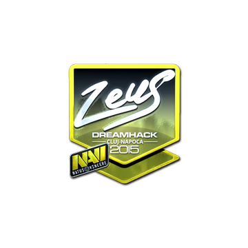 Sticker | Zeus (Foil) | Cluj-Napoca 2015