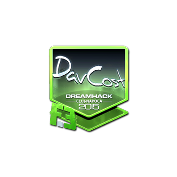 Sticker | DavCost (Foil) | Cluj-Napoca 2015