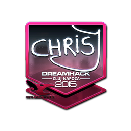 Sticker | chrisJ (Foil) | Cluj-Napoca 2015