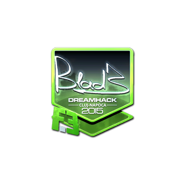 Sticker | B1ad3 (Foil) | Cluj-Napoca 2015