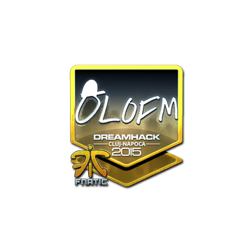 Sticker | olofmeister (Foil) | Cluj-Napoca 2015