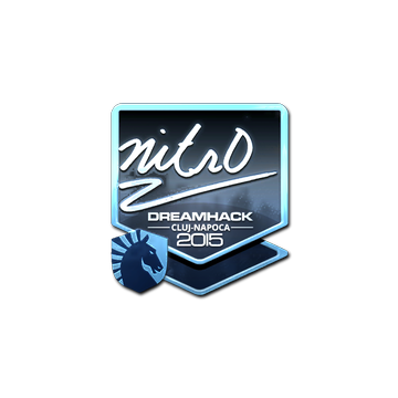Sticker | nitr0 (Foil) | Cluj-Napoca 2015