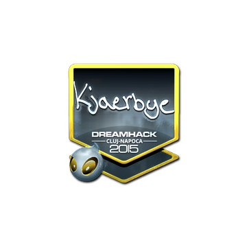 Sticker | Kjaerbye (Foil) | Cluj-Napoca 2015