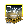 Sticker | JW (Foil) | Cluj-Napoca 2015