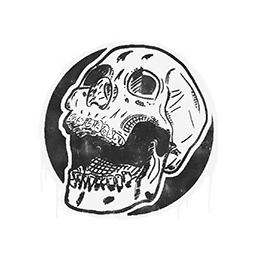 Sealed Graffiti | Rising Skull