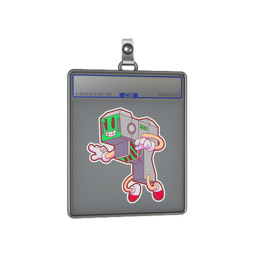 Sticker Slab | Retro Zeus