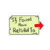 Sticker | Please Return To