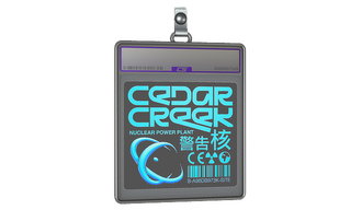 Sticker Slab | Cedar Creek (Holo)