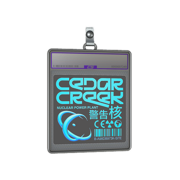 Sticker Slab | Cedar Creek (Holo)