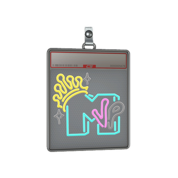 Sticker Slab | Neon MVP (Lenticular)