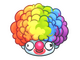 Sticker | Clown Wig