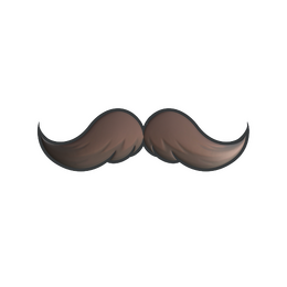 Sticker | Mustachio (Foil)