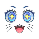 Kawaii Eyes (Glitter)