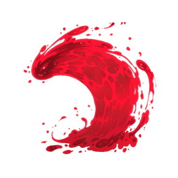 Sticker | Ruby Wave (Lenticular)