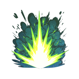 Sticker | Boom Detonation (Glitter)