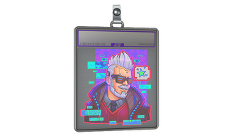 Sticker Slab | Cyber Romanov (Holo)