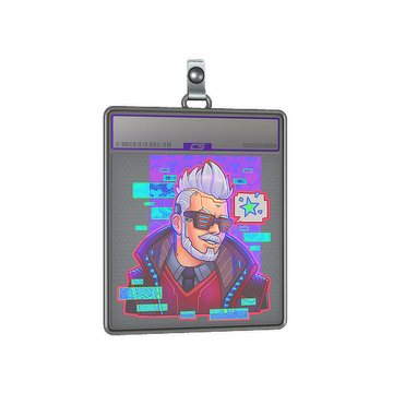 Sticker Slab | Cyber Romanov (Holo)