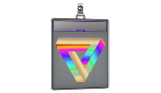 Sticker Slab | Infinite Triangle (Holo)