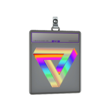 Sticker Slab | Infinite Triangle (Holo)