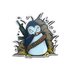 Sticker | War Penguin