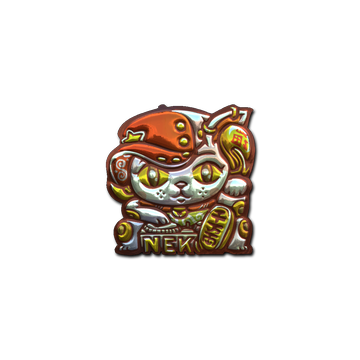 Sticker | Lucky Cat (Foil)