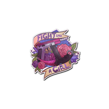 Sticker | Fight like a Girl