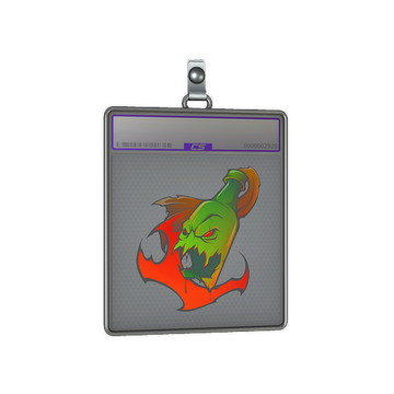 Sticker Slab | Devouring Flame (Holo)