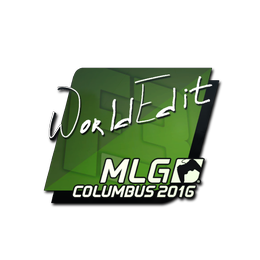 Sticker | WorldEdit | MLG Columbus 2016